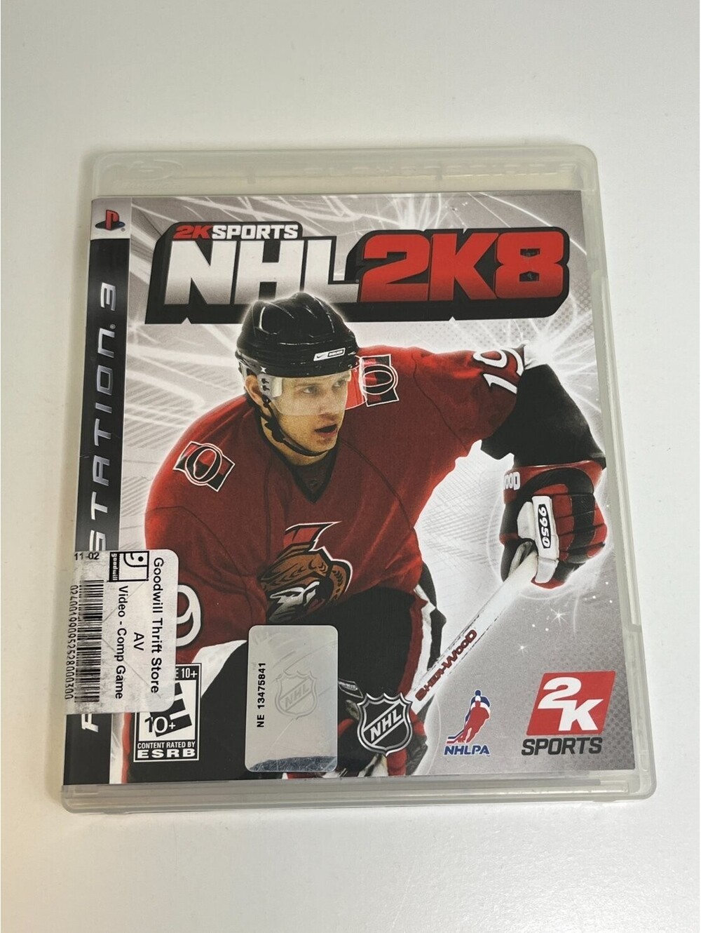 NHL 2K8 Sony PlayStation 3 PS3 2K Sports 2007 CIB Complete w/ Manual BLUS-30044